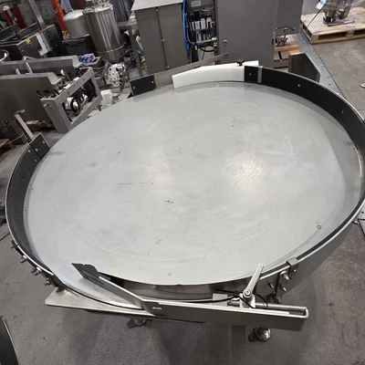 ACCUMULATION TABLE SHF TURN TABLE 48 INCH 316L # 112