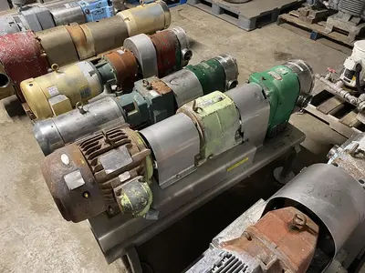 Used 2001 TRI-CLOVER PR125-3-TC1-4-ST-S Rotary Pumps North Carolina US | DH Griffin Used Equipment #1383776