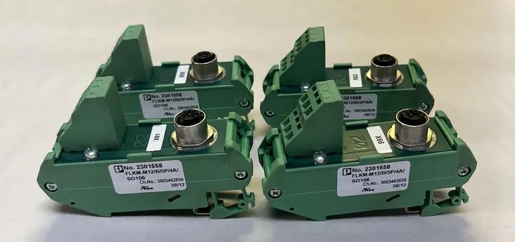 Used PHOENIX CONTACT FLKM-M12/B/5P/4A/SO106 Miscellaneous Equipment (Electrical & Power) | Surplus Asset Holdings #1193055