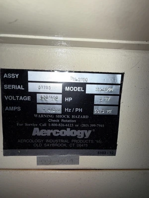 Used Aercology _UNKNOWN_ Processing (misc) Wisconsin US | ISP Equipment Group #1319059