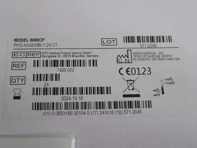 New | in-Stock NONIN _UNKNOWN_ Sensors | OCO Industrial #1671651