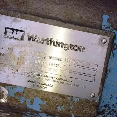 Worthington 10FRBH-182 Pump