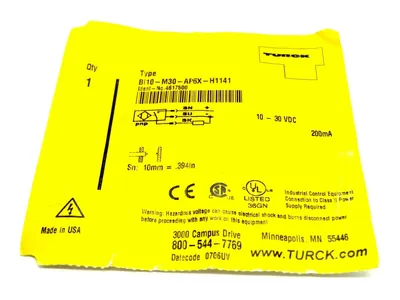 NEW TURCK SENSOR