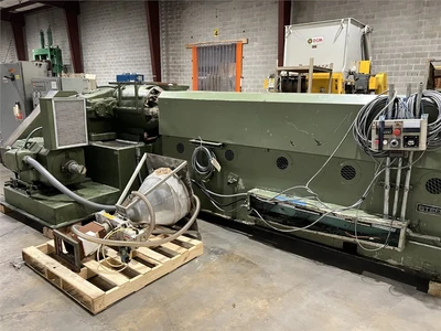 4.5" Sterling Single Screw Extruder, 150HP, 30:1 L/D Air Cooled Barrel