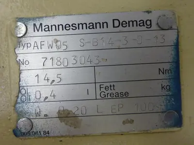 USED MANNESMANN DEMAG FG06 U1-H2-F2