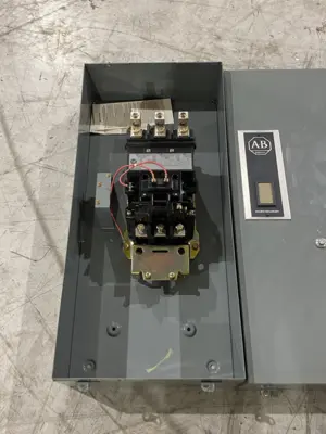 USED ALLEN-BRADLEY SER. B MAGNETIC MOTOR CONTROLLER SIZE 4 NEMA TYPE 1
