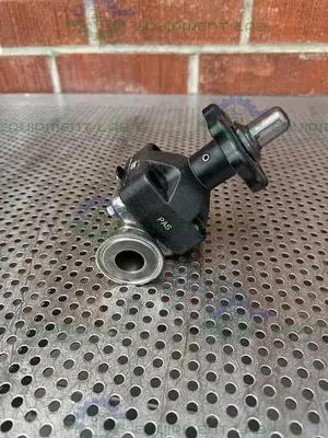 USED ITT PURE FLO 316L STAINLESS STEEL  DIAPHRAGM VALVE W/ 1" SANITARY FITTING