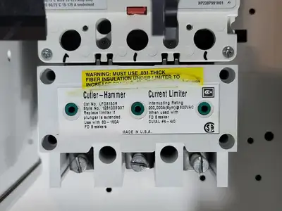125/15A, 3P, 600V, Disconnect Switch HFD3125 Bucket for Freedom 2100 MCC Frame