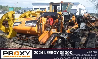 Used 2024 LEEBOY 8500D Asphalt Pavers Alabama US | Proxy Equipment #1382875