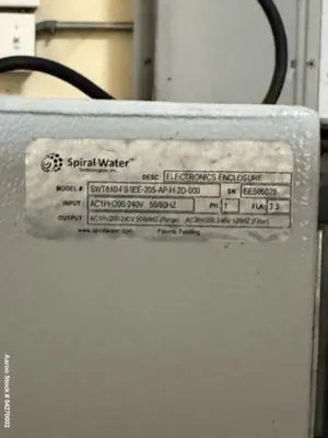 Unused Spiral Water FS1-200 High-Solids Automated Wastewater Filter | 316L Stainless | Self-Cleaning System
