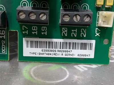 ABB SNAT4041 Servo Drive Control Board Rev. R Used