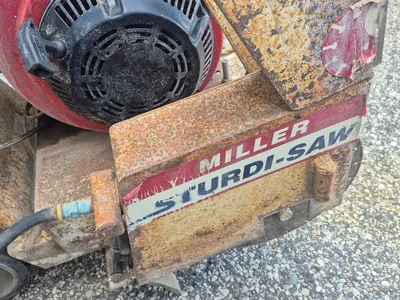 Used MILLER STURDI-SAW IA CONCRETE SAW Concrete Cutters Michigan US | Miedema Asset Management Group #1396019