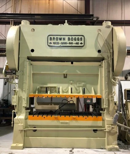Used BROWN & BOGGS SC2-200-96-42 Straight Side Presses Michigan US | S & G Press and Machinery Sales #76258