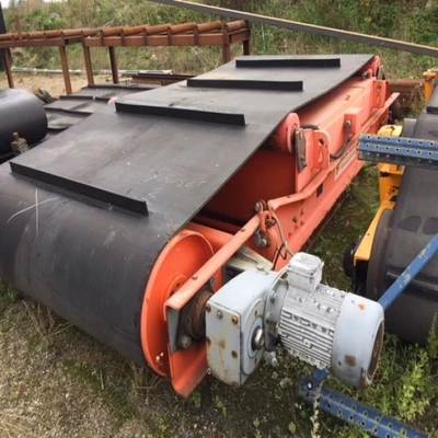 IFE 2.7m wide Overband Magnetic Separator