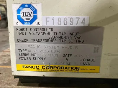 USED FANUC R-2000iC/210F + R-30iB
