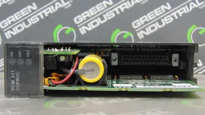 GE Fanuc IC693PCM311F Series 90-30 Programmable Coprocessor Module No Cover Used