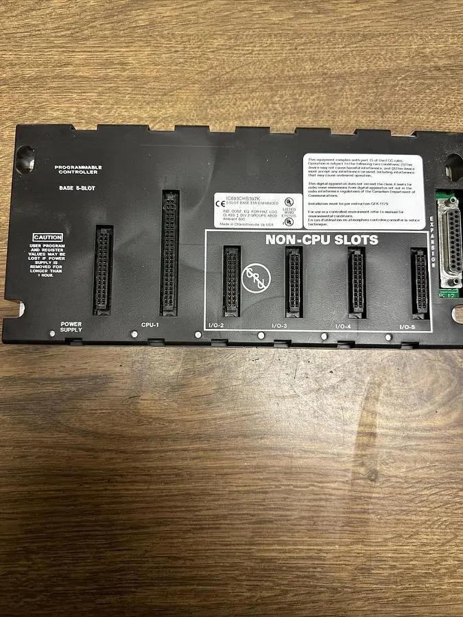 USED GE FANUC IC693CHS397K