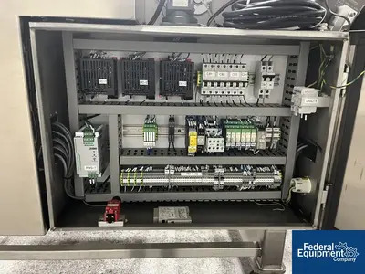 USED Ackley Ackley Ramp Printer, 01481-00158 with Feeding System with Eriez D30A