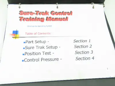 Visi-Trak 38413-01 REV B AMLCD HMI Interface w/ Training Manual