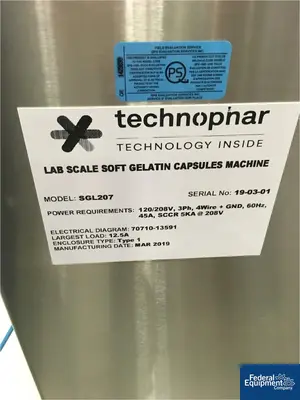 New | in-Stock Technophar Technophar Softgel Encapsulation Line Capsule Fillers Ohio US | Federal Equipment Company #1338431