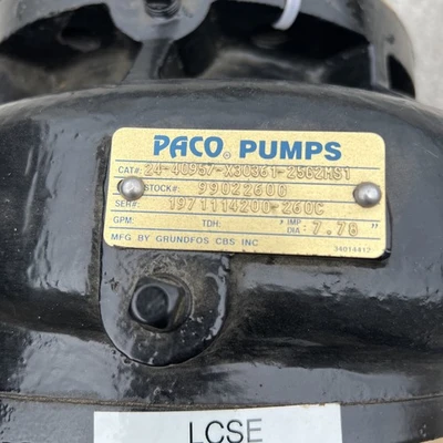 New | in-Stock Grundfos 40957-4P-10HP Centrifugal Pumps California US | Davliegogo LLC #1705473