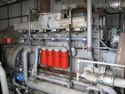 Used White Superior w WS 6G825 MW64 3 Stage Qty 2 Compressor Packages Oklahoma US | Borderless Services #1378268
