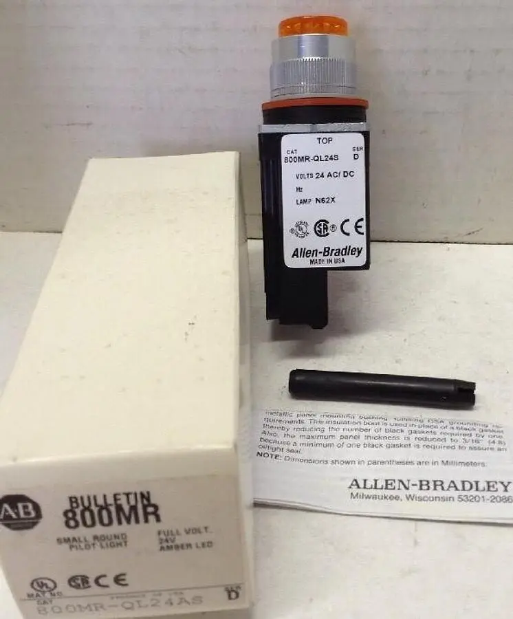 New | in-Stock ALLEN-BRADLEY 800MR-QL24AS SERIES D Lighting | Surplus Asset Holdings #1226481
