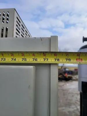Large 78'' x 19.5'' x 83'' T Twin Door Steel Electrical Control Safety Enclosure