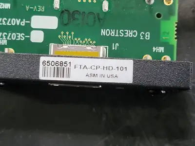 NEW CRESTRON FTA-CP-HD-101
