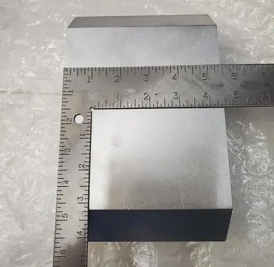 APPLIED MATERIALS ALUMINUM FILLER BLOCK BASE 20-00-07285-001/2