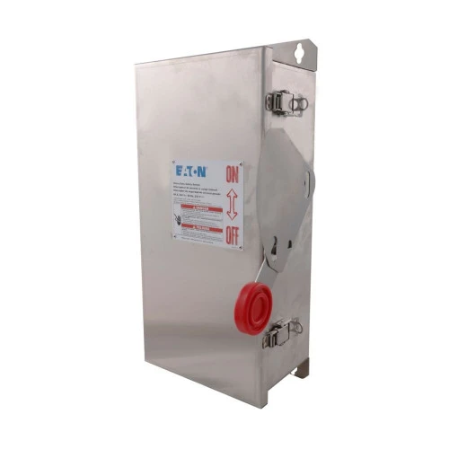 Eaton DH222NWK Heavy Duty Single-Throw Fused Safety Switch, Corrosion Resistant [New]
