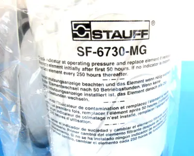 NEW STAUFF SF-67630-MG /2 FILTER ELEMENT SF67630MG2