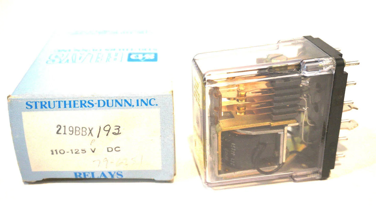 NEW STRUTHERS DUNN 219BBX193 RELAY 219BBX