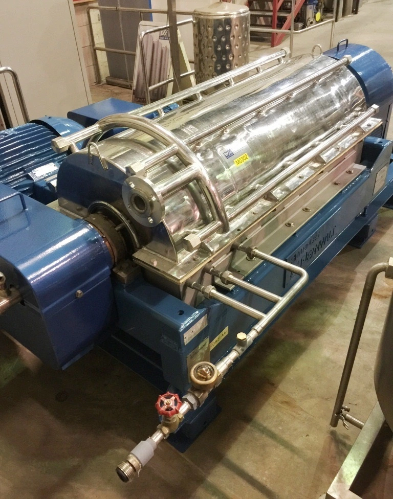 Sharples P35000 MK2 sanitary decanter centrifuge, 316SS.