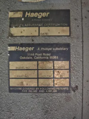 USED HAEGER 618