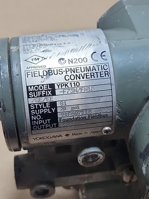 USED YOKOGAWA YPK110-F73N/FN15/GE/EE