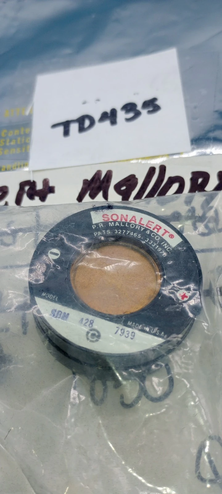 NEW Mallory Sonalert SBM428
