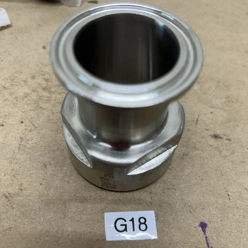 VNE 1.5" Stainless Steel Female Adapter Clamp Sanitary # ZH9822 Fast Shipping!