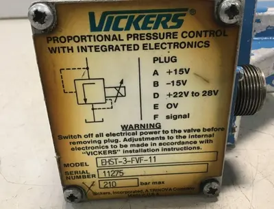 USED VICKERS EHST-3-FVF-11