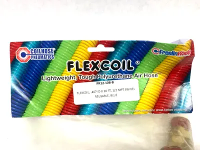 New | in-Stock FREELIN WADE FLEXCOIL® FLEXIBLE HOSE 1/2" MNPT .467 ID X 10FT Valves/Fittings | Maverick Industrial Sales #1102946