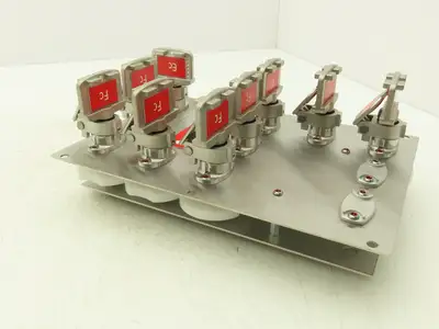 Allen Bradley 440T-MKEXE22ECFCFCFCFCFCFCFCFC 9 Key Interlock Exchange Switch