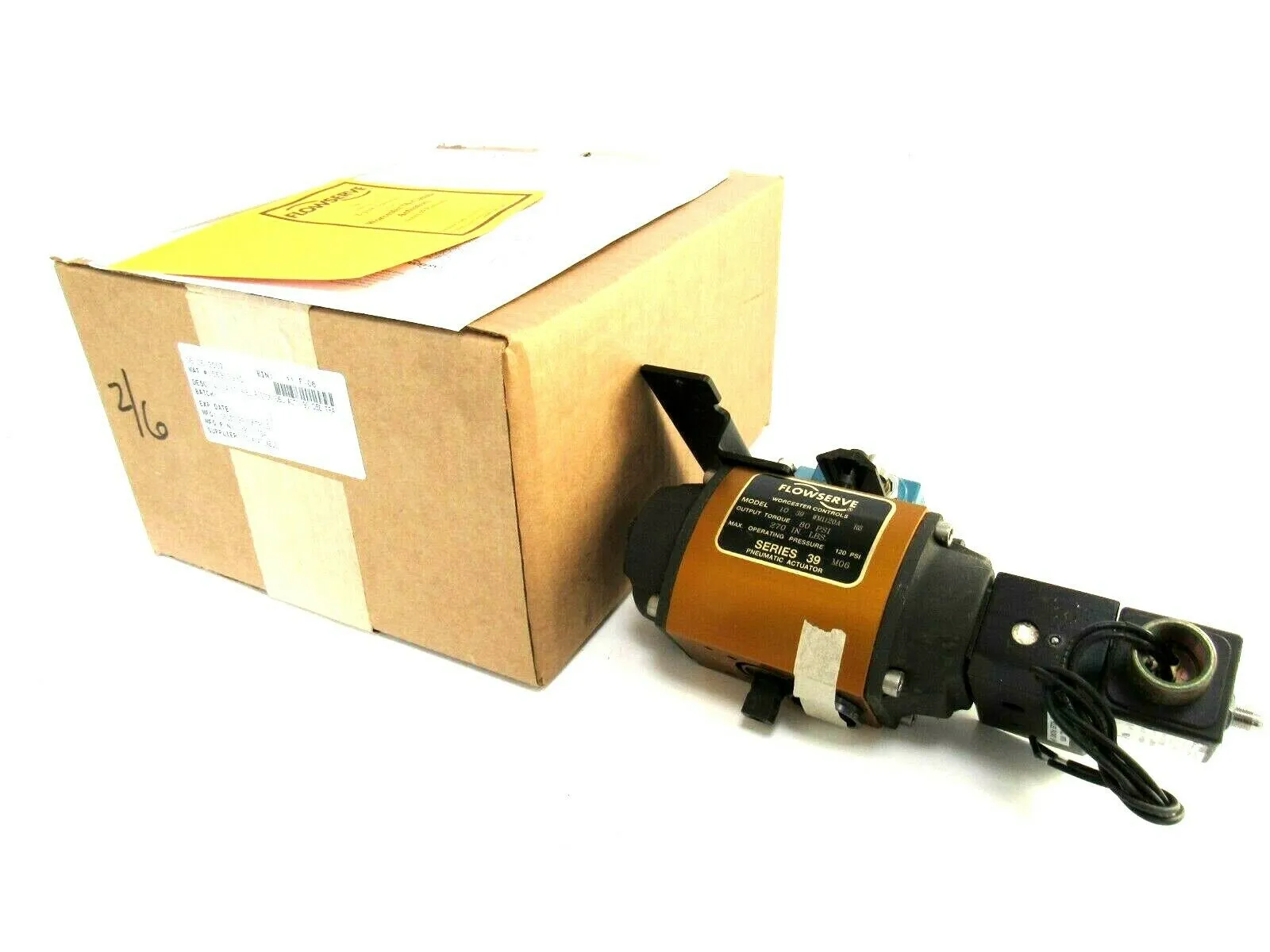 NEW FLOWSERVE 10-39-WM1120A-R6 PNEUMATIC ACTUATOR SERIES 39 1039WM1120AR6