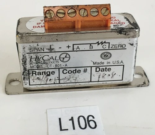 Used HyCal CT-801-A Test Equipment - Other Indiana US | J&J Industrial Supply #1074136