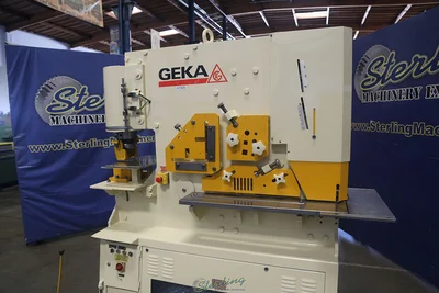 Used GEKA HYD 100 Ironworkers California US | Sterling Machinery Exchange #1466791