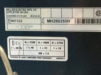 Used MILLER MILLERMATIC 252 Mig Welders Ohio US | HGR 24 #1506600