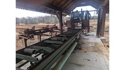Used TIMBER HARVESTOR 36 FOOT Sawmill Bandsaws Connecticut US | Trustworthy Equipment #1403405