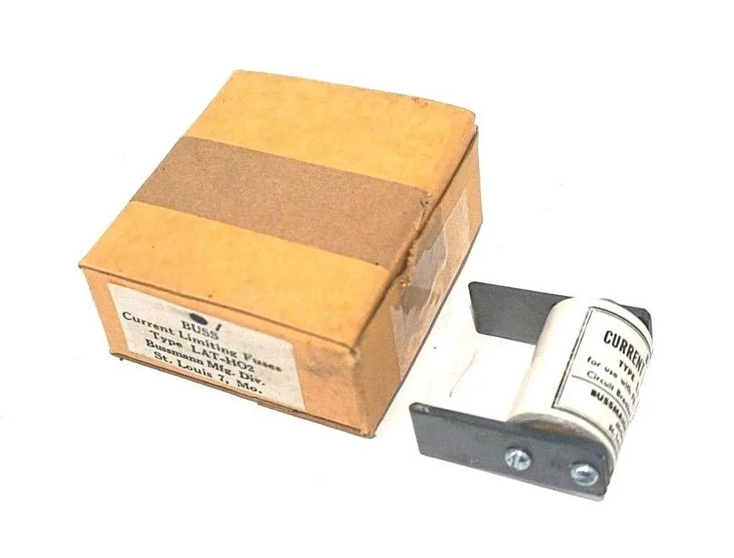 NEW BUSSMANN LAT-HO2 CURRENT LIMITING FUSE LATHO2