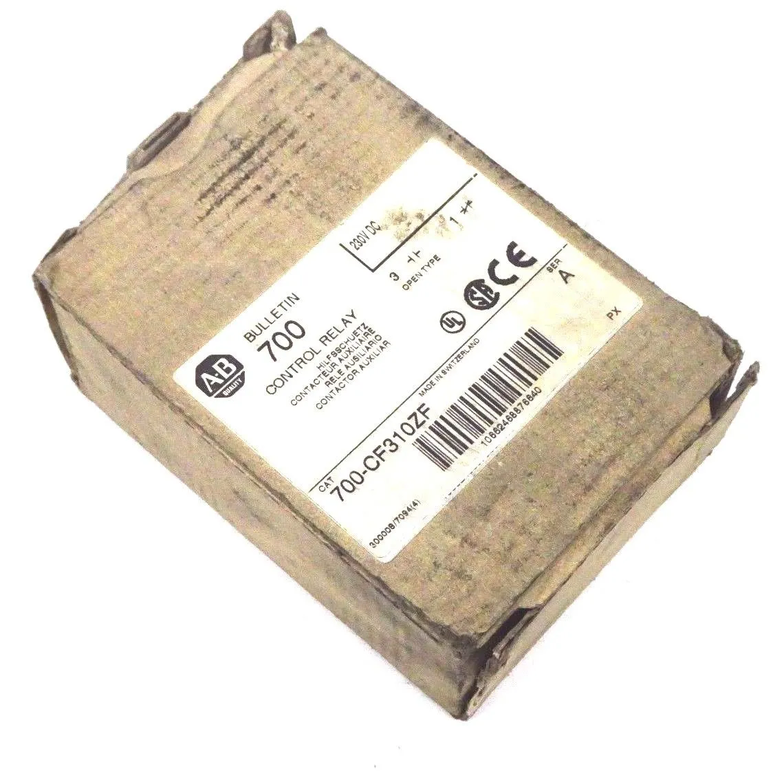 NEW ALLEN BRADLEY 700-CF310ZF CONTROL RELAY 700CF310ZF