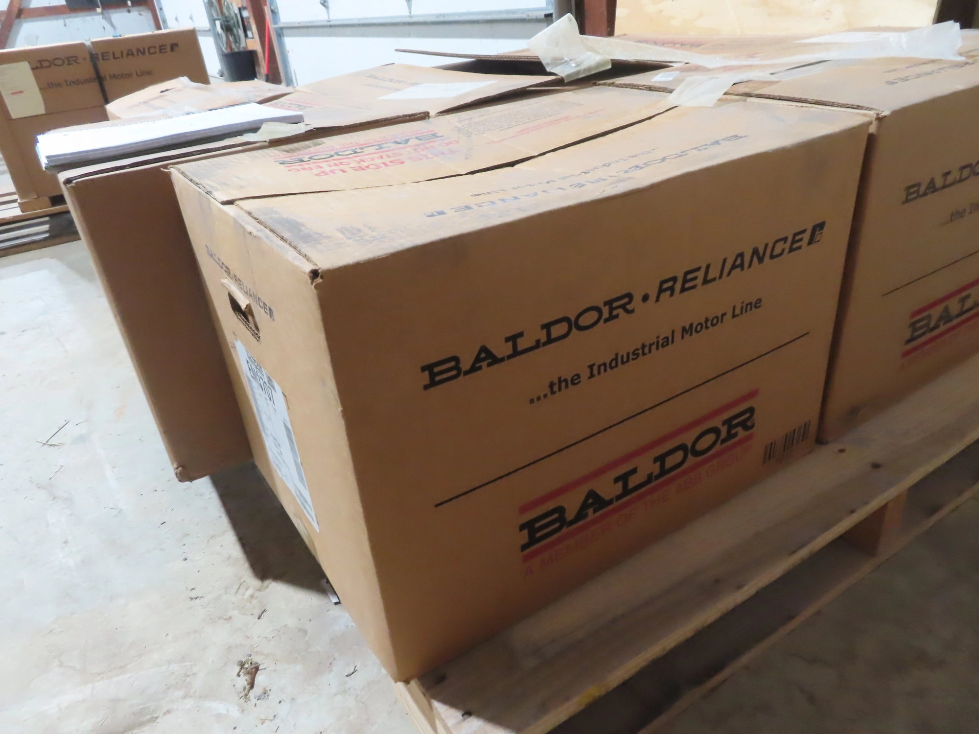 new surplus 5 hp Baldor Electric Motor