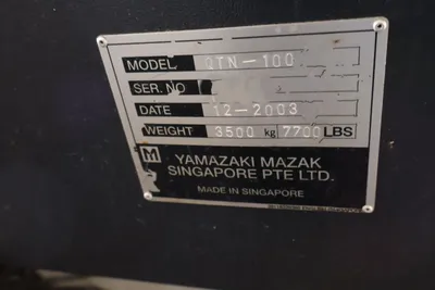 2003 YAMAZAKI MAZAK CORP. QTN-100P CNC Turning | MD Equipment Services LLC (26)